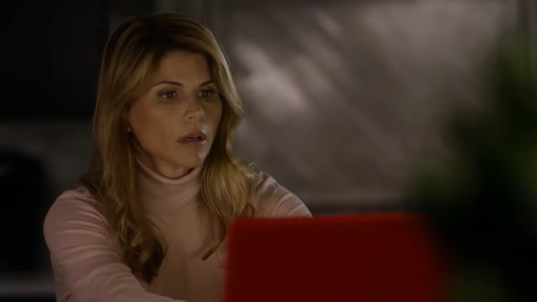 Screenshot of Hallmark movie "Garage Sale Mysteries: The Deadly Room" starring Lori Loughlin.