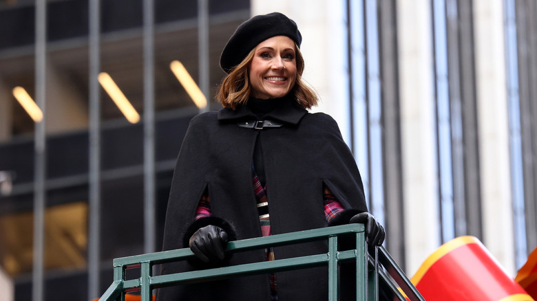 Nikki DeLoach at the 2025 Macy's Thanksgiving Day Parade