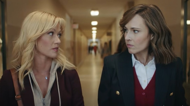 Nikki DeLoach (right) in "True Justice: An Eye for an Eye"