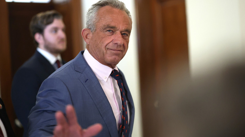 RFK Jr. waving at the camera