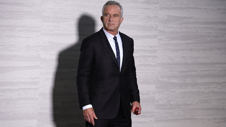 RFK Jr. looking serious as he poses for the camera