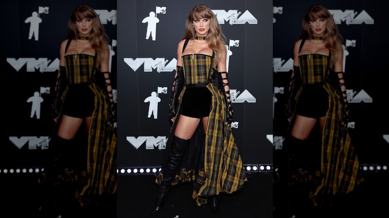 Taylor Swift at the 2024 MTV Video Music Awards on September 11, 2024