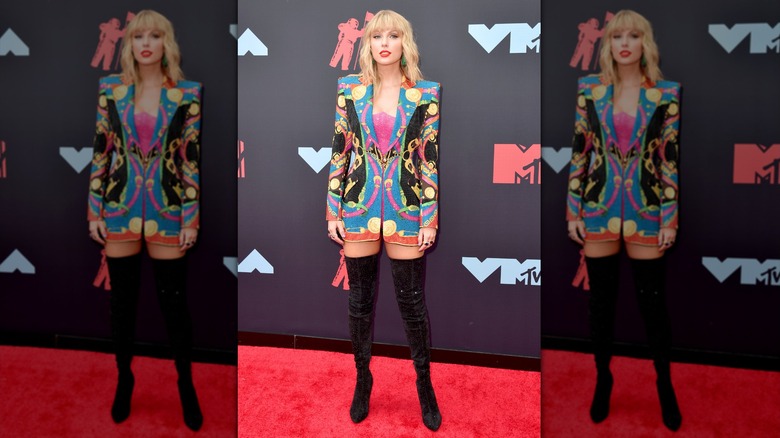 Taylor Swift at the 2019 MTV Video Music Awards on August 26, 2019