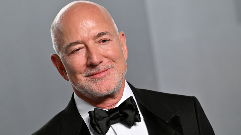 Jeff Bezos smiling