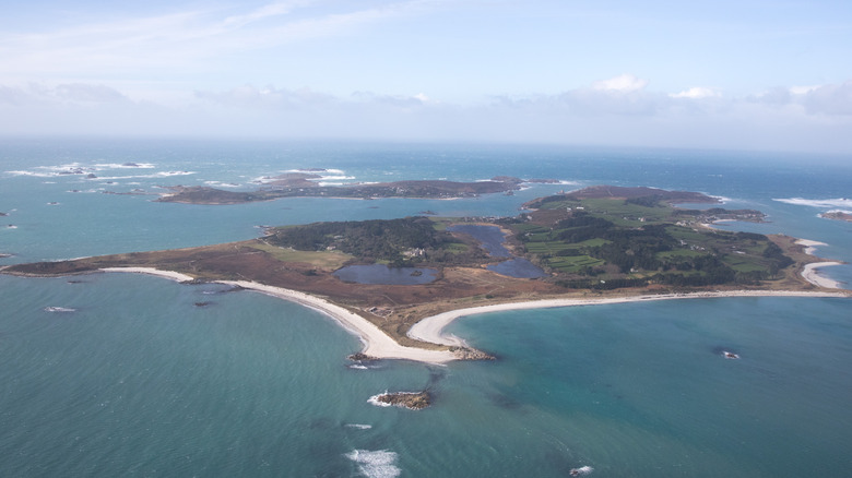 Tresco Island, one of the Isles of Scilly, where the King Charles-owned Dolphin House sits