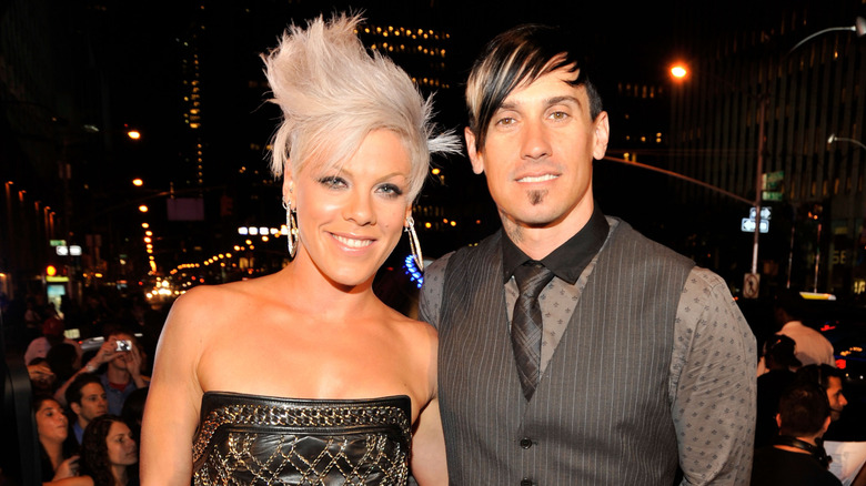 Pink and Carey Hart all glammed up in 2009
