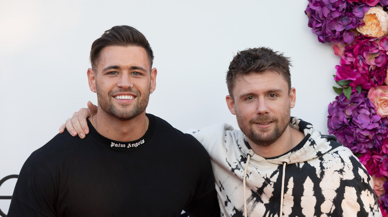 Kieran Nicholls and Max Morley from "Love Island"
