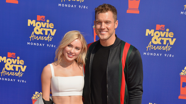 Colton Underwood and Cassie Randolph from "The Bachelor"