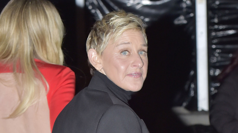 Ellen DeGeneres in December 2021