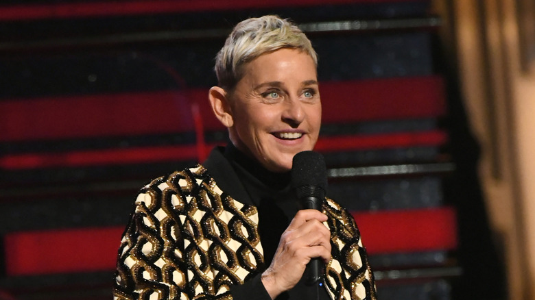 Ellen DeGeneres in January 2020