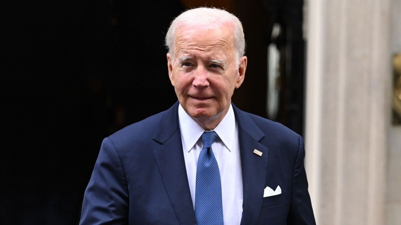 Joe Biden walking