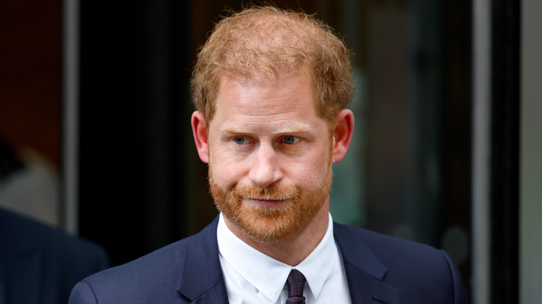 Prince Harry at High Court