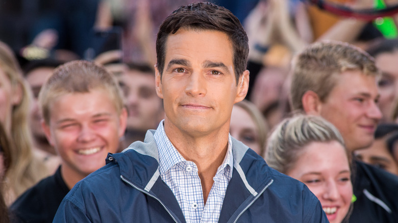 Rob Marciano posing at an event 