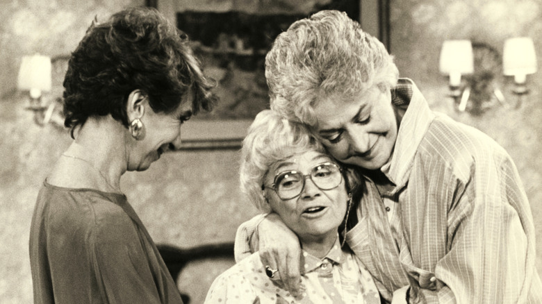 Estelle Getty playing Sophia on The Golden Girls