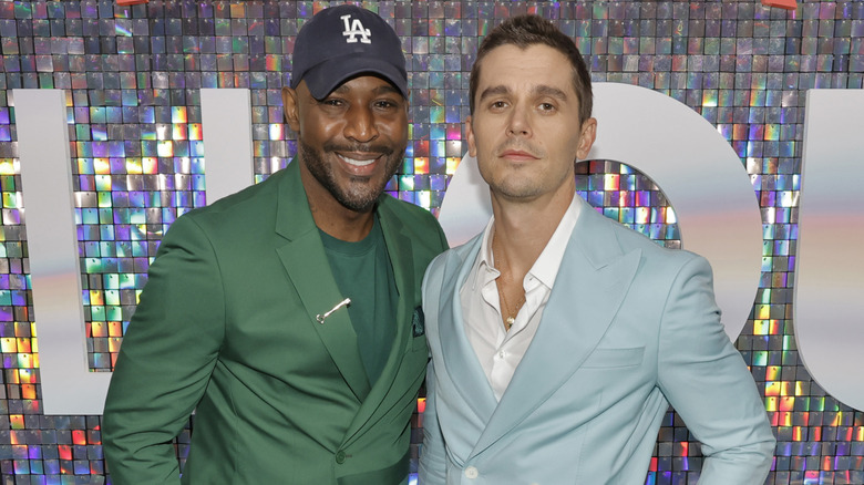 Karamo Brown and Antoni Porowski at an event in 2023