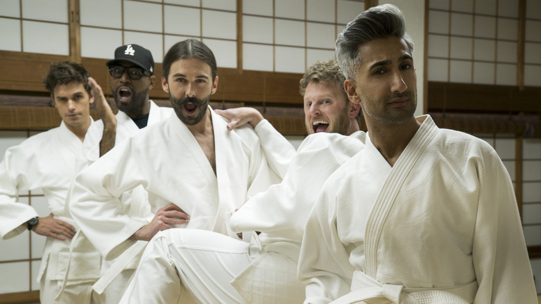 Queer Eye hosts on We're in Japan