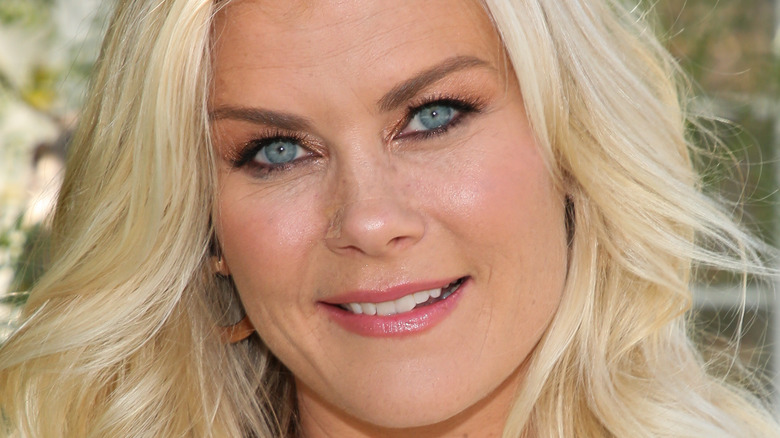 Alison Sweeney smiling