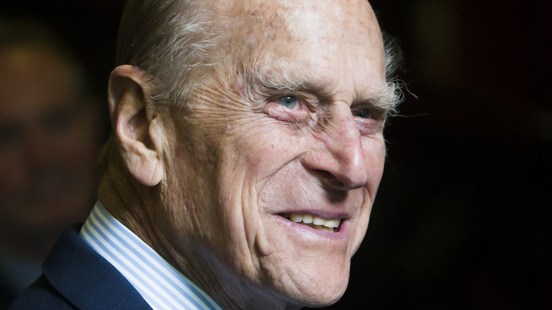 Prince Philip smiling