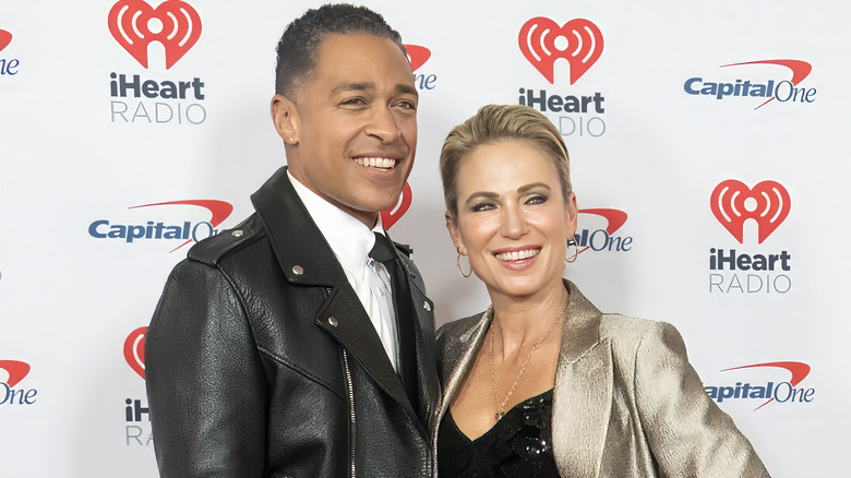 T.J. Holmes and Amy Robach together