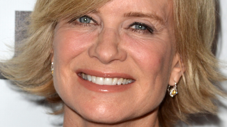 Mary Beth Evans on the red carpet. 