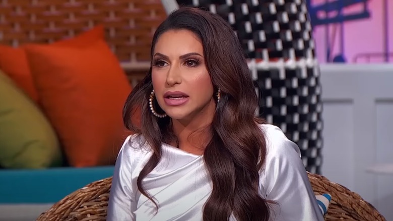 RHONJ reality star Jennifer Aydin talking