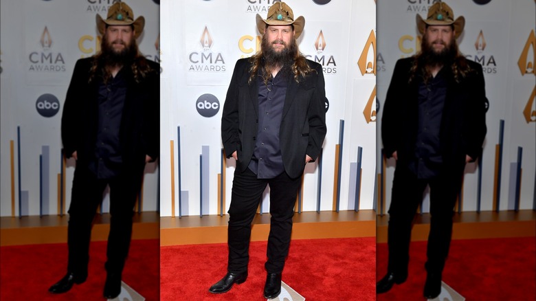 Chris Stapleton on the red carpet