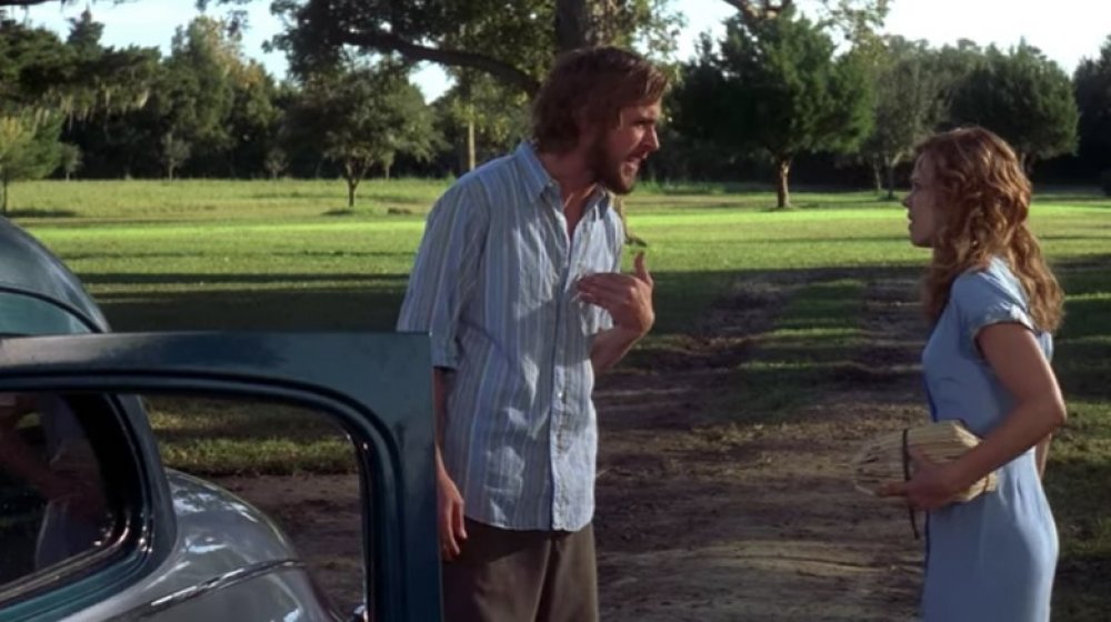 Allie and Noah fighting in the Notebook 