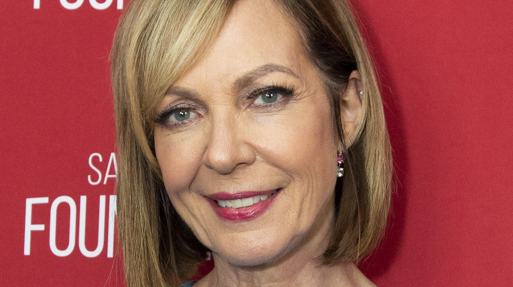 Allison Janney smiling at event