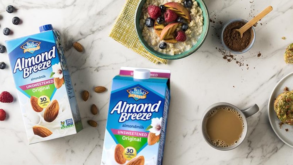 blue diamond almond milk