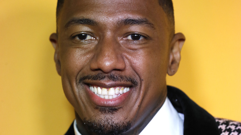 Nick Cannon smiling