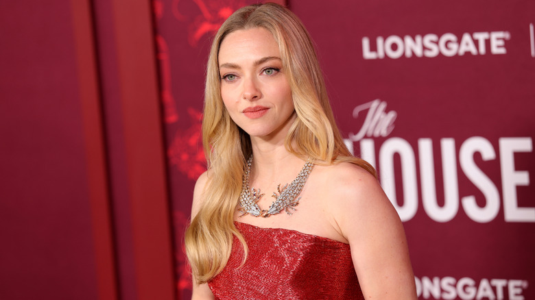 Amanda Seyfried red dress