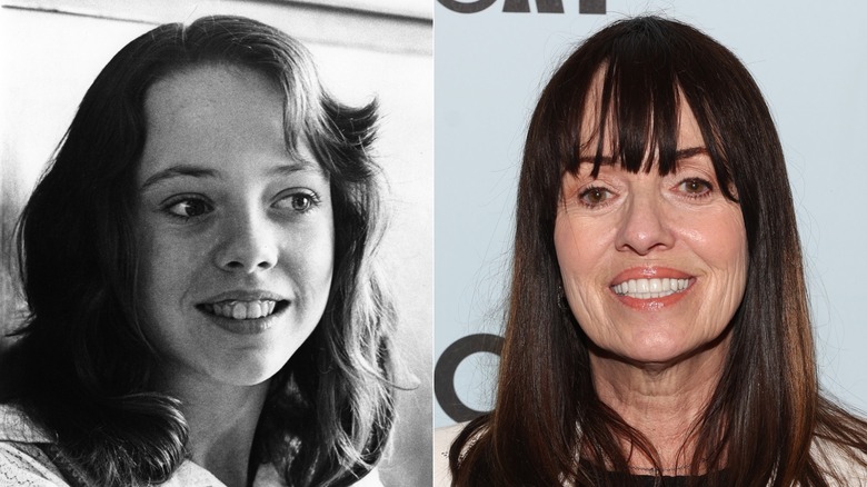 Mackenzie Phillips as Carol in "American Graffiti" & at a Hollywood event in 2022