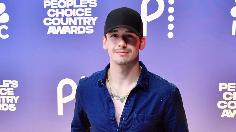 Noah Thompson posing at an awards show