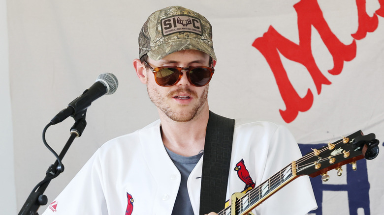 Trent Harmon performing on stage