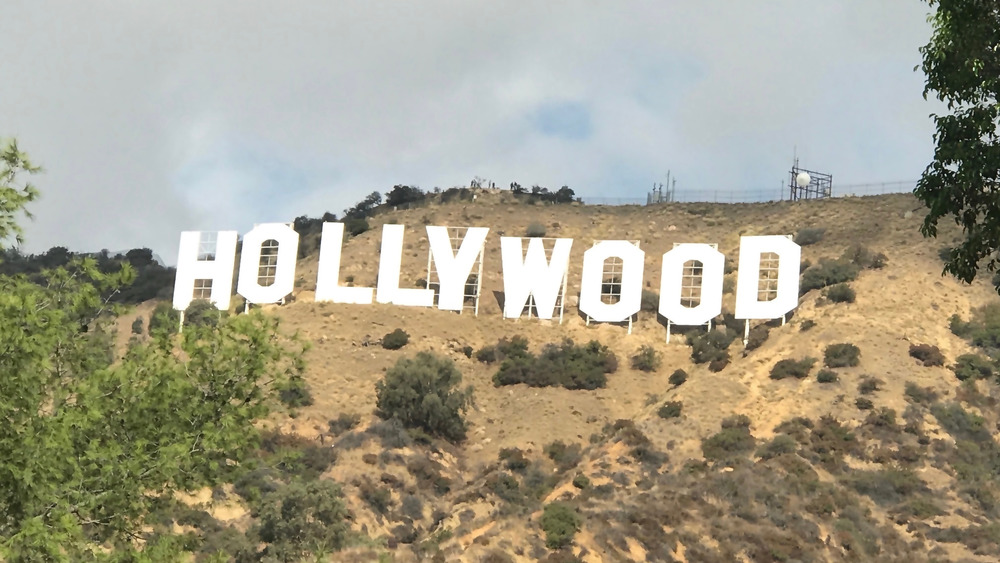 The Hollywood sign