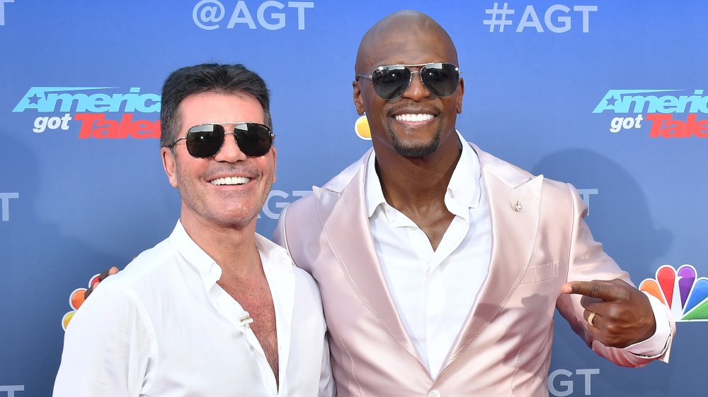 Simon Cowell and Terry Crews