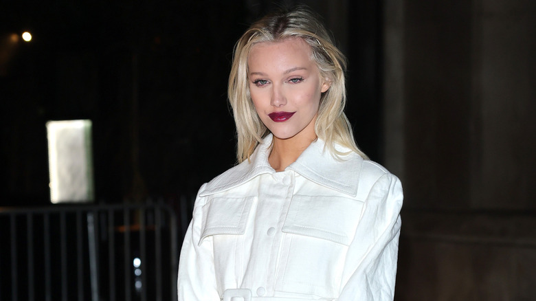 Grace VanderWaal attending Paris Fashion Week in 2025.