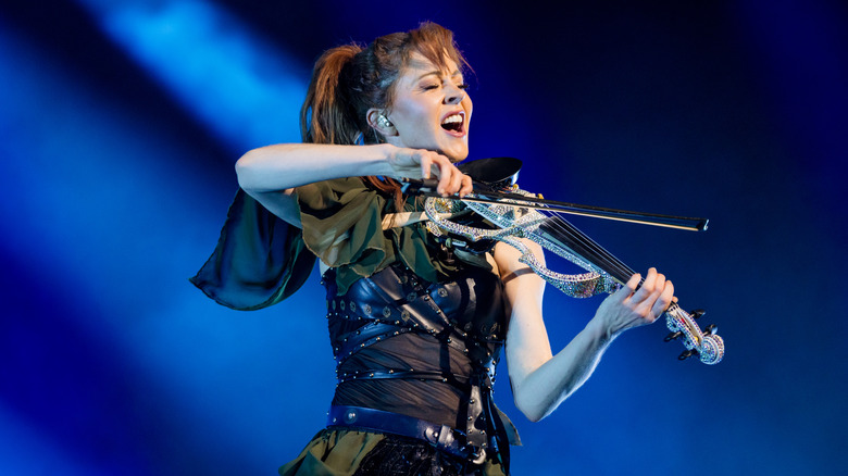 Lindsey Stirling performing in 2026.