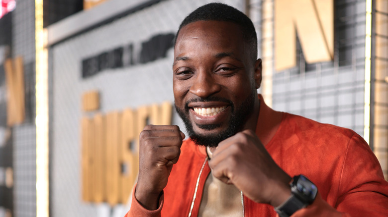 Preacher Lawson smiling at a Netflix event in 2026.
