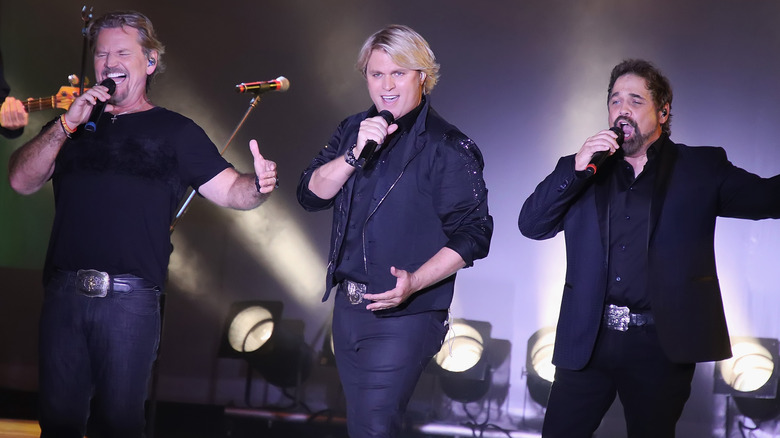 The Texas Tenors singing in 2021.