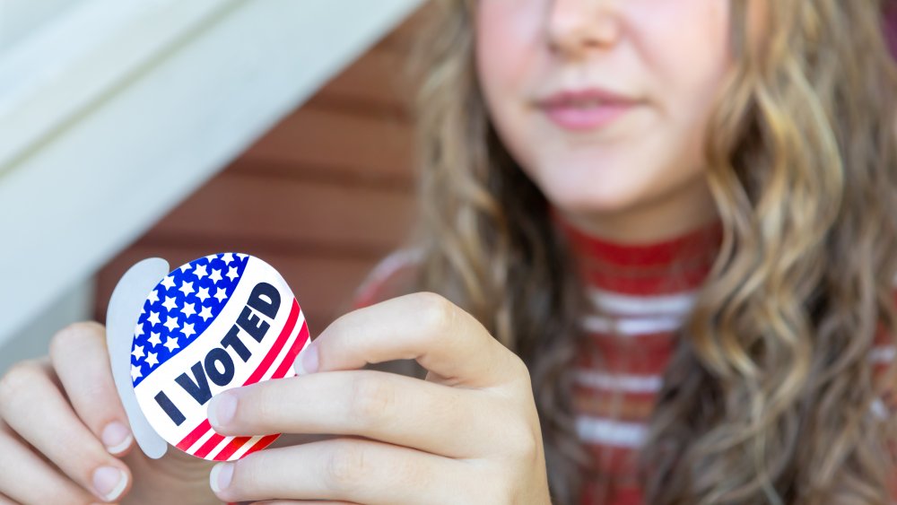 Woman voter