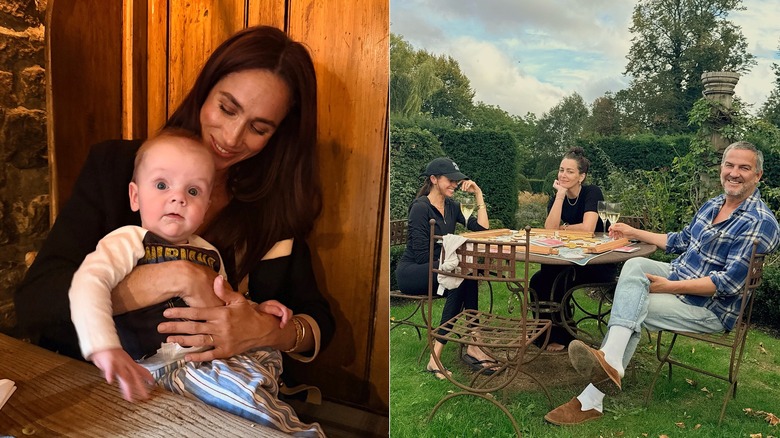 Meghan Markle with Jack Zajfen/with Kelly McKee Zajfen and Markus Anderson outdoors