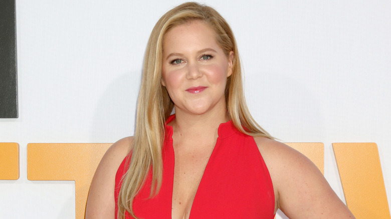 Amy Schumer at the 2018 "I Feel Pretty" premiere