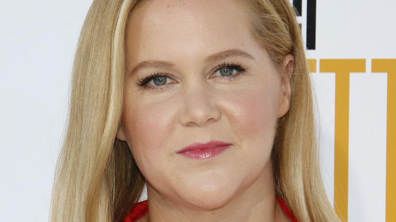 Amy Schumer in red