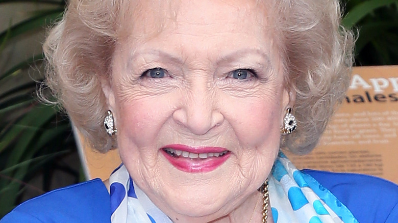 Betty White smiling