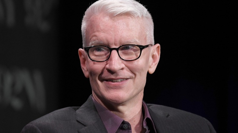 Anderson Cooper smiling