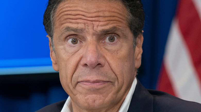 Andrew Cuomo up close 