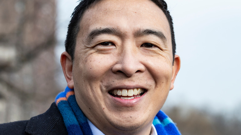 Andrew Yang smiling