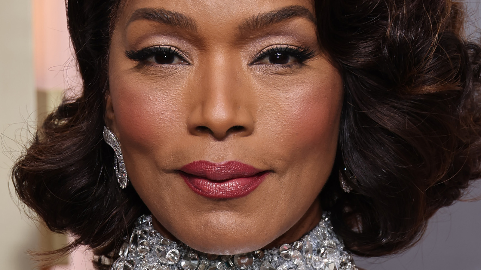 Angela Bassett Wore the Most Dramatic Moschino Gown to the 2023 Oscars