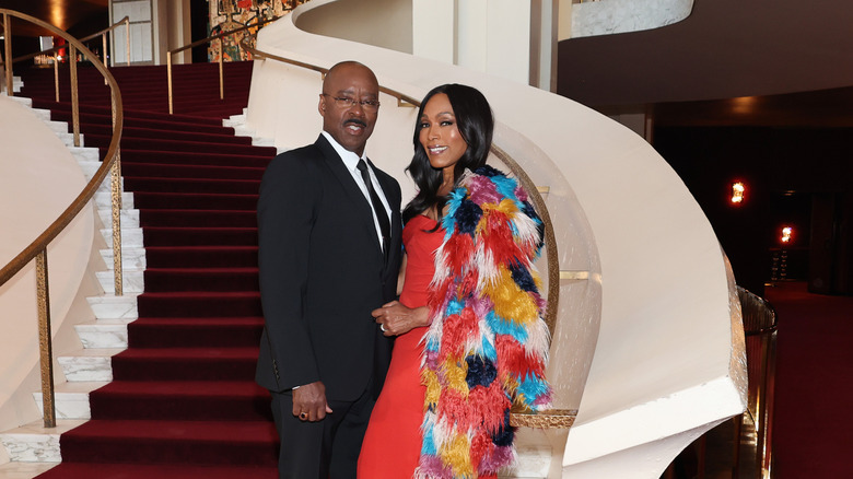 Angela Bassett and Courtney B. Vance 